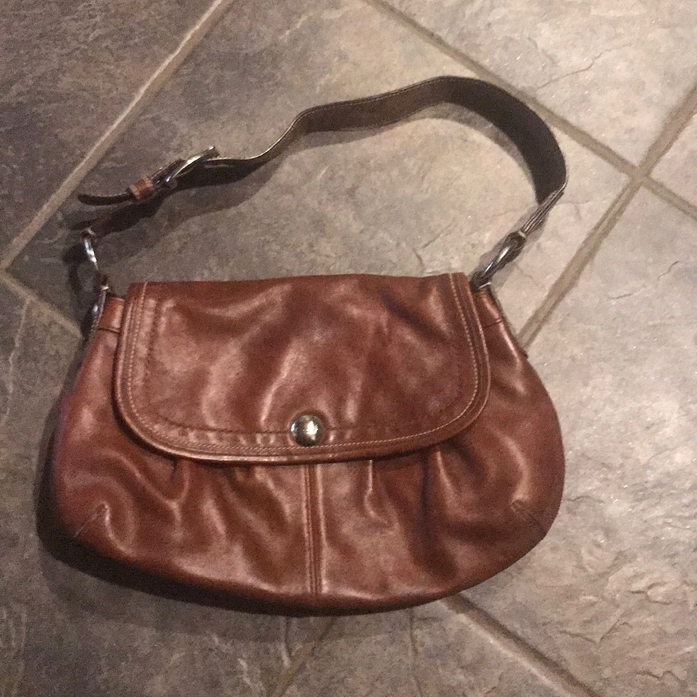 Coach leather purse